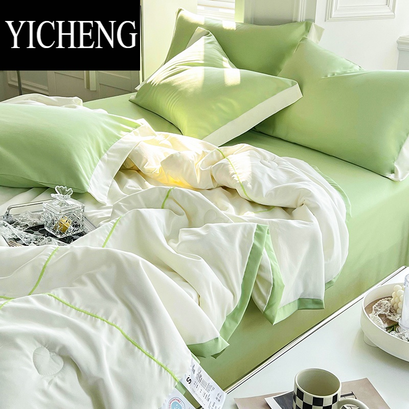YICHENG北欧风空调被夏凉被夏季可机洗单双人薄夏被非被子春秋款
