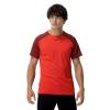 Mizuno运动透气短袖T恤男款拼色两面穿速干足球训练服