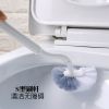 日式马桶清洁刷无死角洁厕刷长柄坐便器洁净刷软毛刷蹲便器刷子 E[半球形马桶刷单个装]