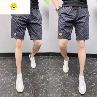 FISH BASKET2024季新款男士休闲裤短裤五分裤薄款沙滩裤网红同款裤子