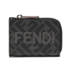 FENDI 芬迪 男士涂层面料配皮钱包卡包卡夹 7M0341 AJJ8