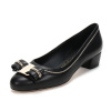 Salvatore Ferragamo 菲拉格慕 女士羊皮蝴蝶结高跟鞋 0715321