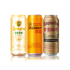 青岛啤酒(TSINGTAO)精酿组合全麦白啤4听+皮尔森4听+国潮罐4听