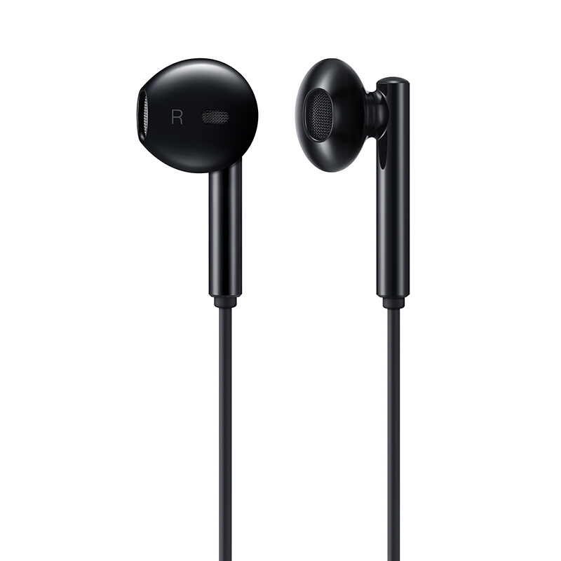 华为/HUAWEI 经典耳机原装Type-C接头耳机CM33 黑色 官方正品 适用华为Mate10、P20等高清大图