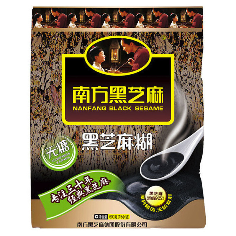 南方 黑芝麻糊(无糖)600g/袋