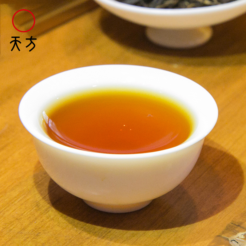 [中华特色]池州馆 2025年新茶春茶天方150g祁毫私房茶祁门红茶瓷罐礼盒装 安徽天方茶叶高清大图