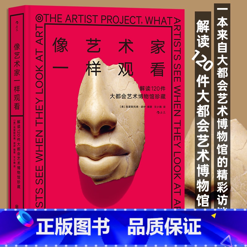 [正版]像艺术家一样观看 解读120件大都会艺术博物馆珍藏 当代艺术博物馆艺术鉴赏 绘画雕塑建筑西方艺术 艺术史 书