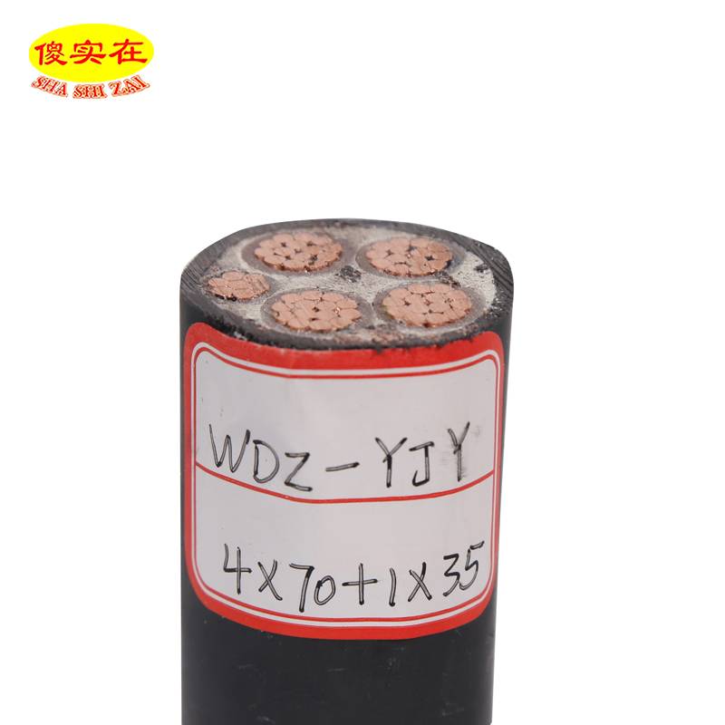 傻实在 电缆 国标全项保检 WDZ-YJY 4*70+1*35 米高清大图