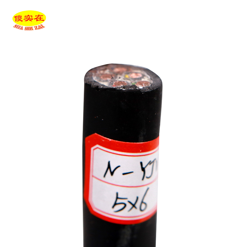 傻实在(SHASHIZAI) 电缆 国标全项保检 N-YJV 5*6 米高清大图