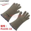 型号PJJJ35-33标准款33CM CASTONG卡司顿250度耐高温手套PJJJ35-33 +PJJJ35-33耐磨