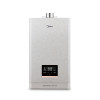 美的（Midea）JSQ27-14HS3 14升智能变升水气双调安全防护玉瓷外观恒温机 天燃气热水器
