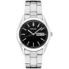 SEIKO 新款男士经典Essentials系列精钢腕表日历100米防水时尚商务运动