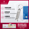 维氏(VICTORINOX)不锈钢指甲刀 59mm 家用多功能指甲钳 银色8.2055.C