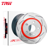 天合（TRW）前刹车盘DF8284XSS适配16-19款思域180T/220T 1.0/1.5T L4（对装）