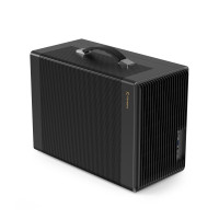 未知玩家P60手提便携式MATX紧凑型MINI桌面小机箱玻璃侧透ITX台式机TypeC游戏迷你电脑机箱 P40机箱-星空