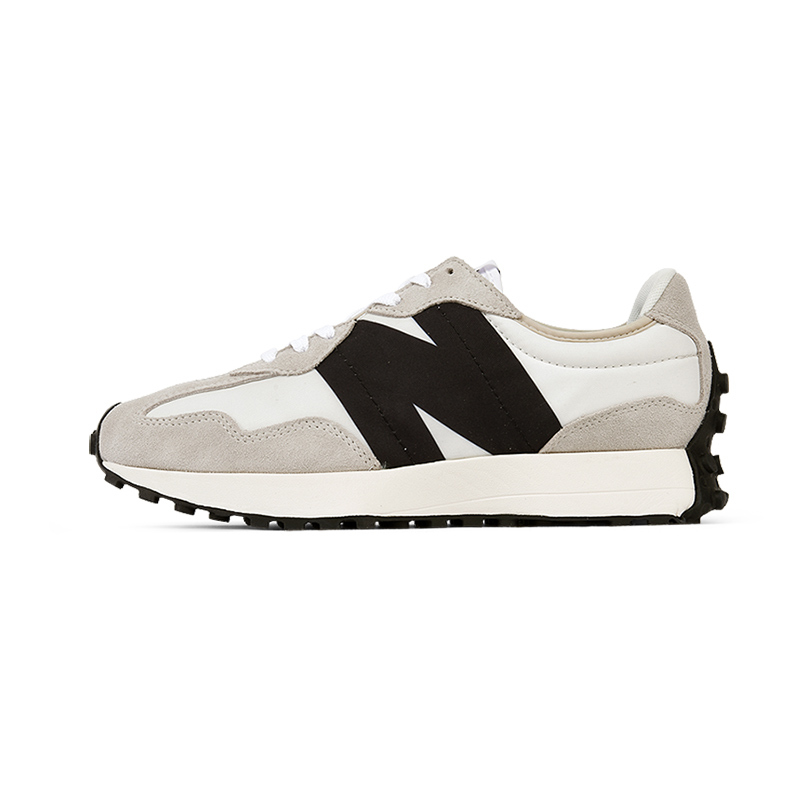 new balance新品nb327系列男女百搭透气休闲运动鞋ms327fe灰黑色