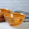 大碗汤碗面碗陶瓷家用瓷碗饭碗牛肉拉面碗粉面碗商用餐厅面馆专用 6螺纹招财