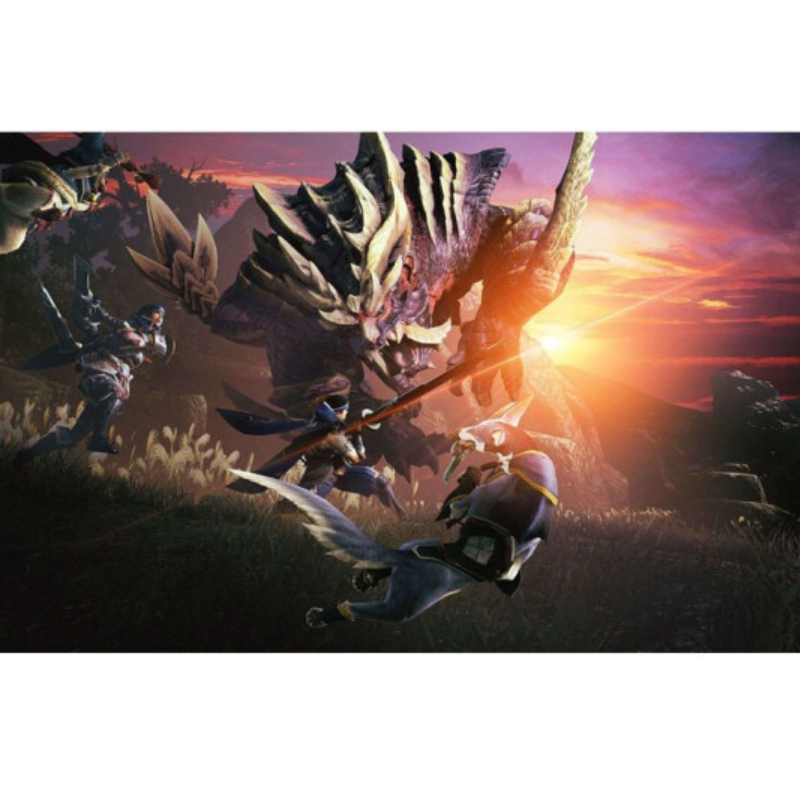 任天堂(Nintendo)Switch游戏软件 NS游戏卡带 国行外版通用 怪物猎人崛起Rise 中文字幕高清大图