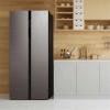 美的(Midea) 美的BCD-552WKPM 风冷无霜变频节能大容量对开门冰箱