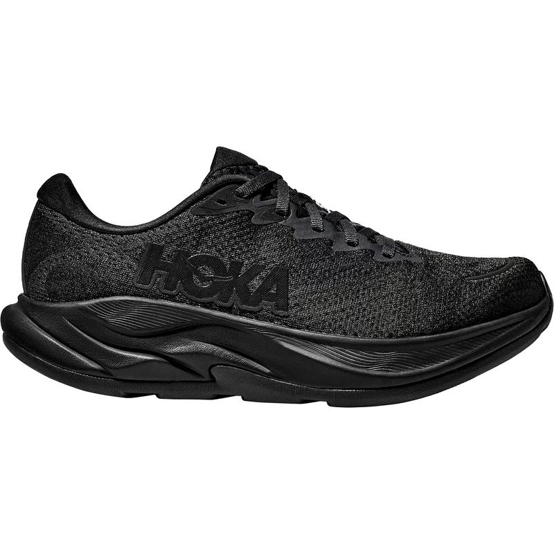 HOKA ONE ONE女款跑鞋轻盈透气舒适支撑性强适合长距离跑步 Black/Black 40.5