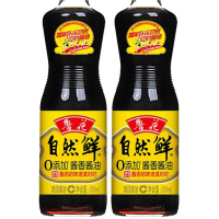 鲁花自然鲜酱香酱油500ml(2瓶装)