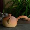 粗陶养生煮茶壶烧水壶陶壶功夫耐热煮茶电陶炉专用陶壶茶炉煮水壶 侧把壶(500毫升)