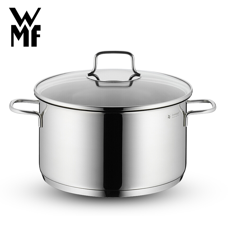 福腾宝(WMF)德国Cromargan不锈钢汤锅煮锅煤气电磁炉通用厨房中式锅具 5.7L ASTORIA汤锅直径24cm