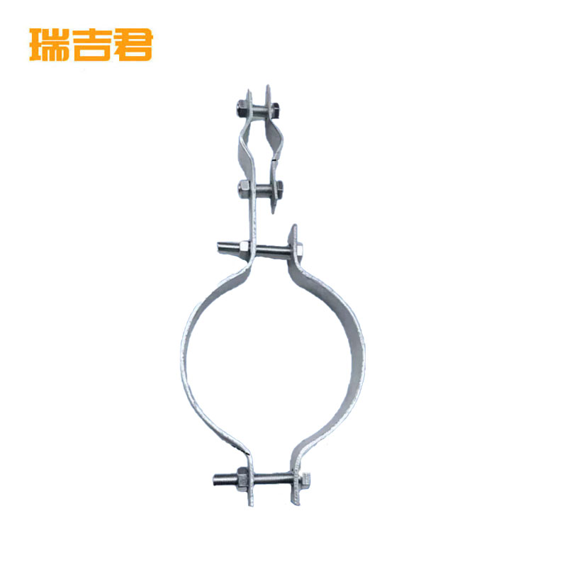 瑞吉君 镀锌杆用全套电缆抱箍 电缆抱箍 280mm+60mm 套