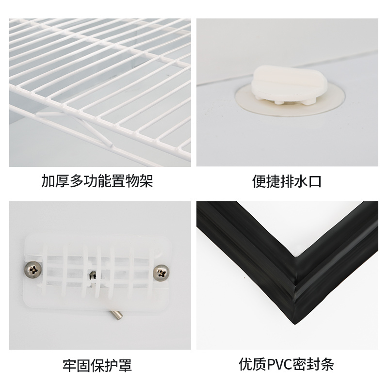 欧驰宝(OUCBOLL)350升 商用展示柜 啤酒柜 恒温柜 侧开门 商用展示柜冷藏立式冰柜 冷柜饮料柜高清大图