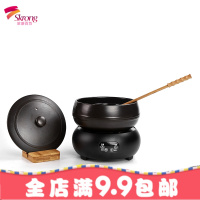 煮茶器陶瓷煮茶壶套装黑白茶普洱煮茶炉家用分茶器复古电陶炉套装