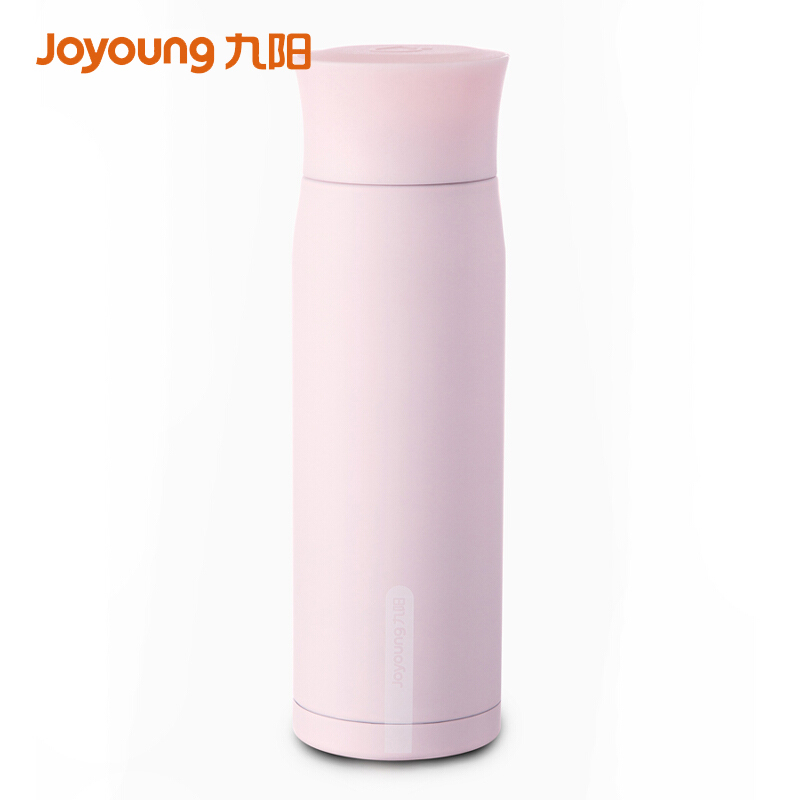 九阳(Joyoung)保温杯 B35V3C 粉色 316L 24小时保温 BB肌感喷涂工艺 350ml家用办公水杯