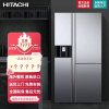 日立 R-SBS3200XC水晶镜569L原装进口无霜变频自动制冰对开门冰箱