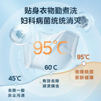 美的(Midea)0.5kg洗衣机家用小型迷你台式波轮 高温煮洗全自动内衣裤袜除菌除螨小巧不占地MNB5VCAW0E