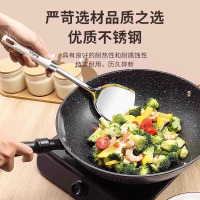 锅铲家用厨房炒菜铲大号高档精致汤勺漏勺食品级不锈钢厨具Y8169