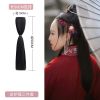 汉服假发片古风玉米须发排一片式古装发包造型直垫发仙女隐形发型 发钗款-50厘米
