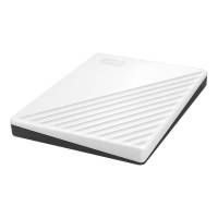 西部数据(WD)2TB USB3.0移动硬盘My Passport随行版 2.5英寸 白色(密码保护 自动备份)3年质保