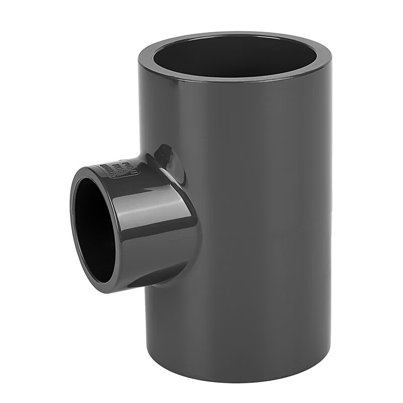 三佑 UPVC化工给水管件配件异径三通 DN125*65(140*75mm)