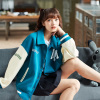 [8.5折价101.9元叠加优惠券]唐狮棒球服女冬加厚新款加绒秋冬运动百搭休闲外套时尚秋季