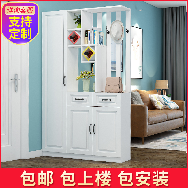 简约客厅置物隔断