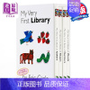 [正版] My Very First Library 艾瑞卡尔 经典儿童绘本四本套装 英文原版 Words Color