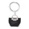 Longchamp 珑骧 女士黑色金属配皮钥匙圈 6983 021 047