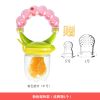 多款套餐婴儿咬咬袋婴儿宝宝牙胶磨牙棒咬咬袋辅食牙胶乐|网袋2个 小猪蓝色款