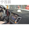 现代IX25专用中控台防晒仪表台避光垫改装汽车配件隔热防护垫