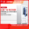 LG S3WF韩国进口衣物护理机蒸汽轻柔烘干 衣物塑形除褶皱 衣物熏香 裤线整理 白色