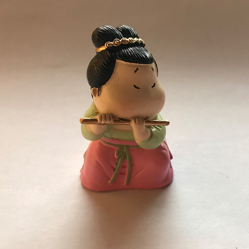 故宫—Q版韩熙载夜宴图-古画娃娃摆件套装