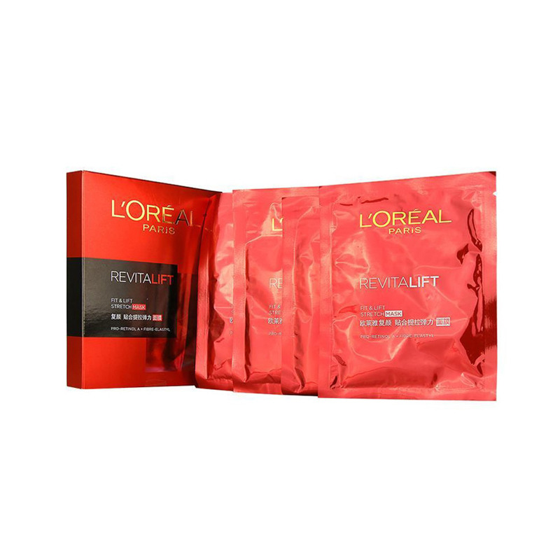 欧莱雅(LOREAL) 复颜贴合提拉弹力面膜(新)24ml×4片 面贴膜滋润营养;保湿补水
