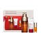 CLARINS娇韵诗三件套(双萃50ml+修复膏15ml+润唇油01)