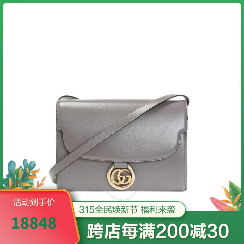 古驰guccilogoplaque时尚百搭休闲风单肩包女欧美时尚优雅气质经典款