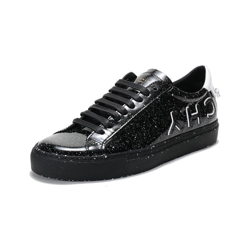 GIVENCHY 纪梵希 男士 牛皮革系带休闲运动鞋板鞋 BH001DH0T7
