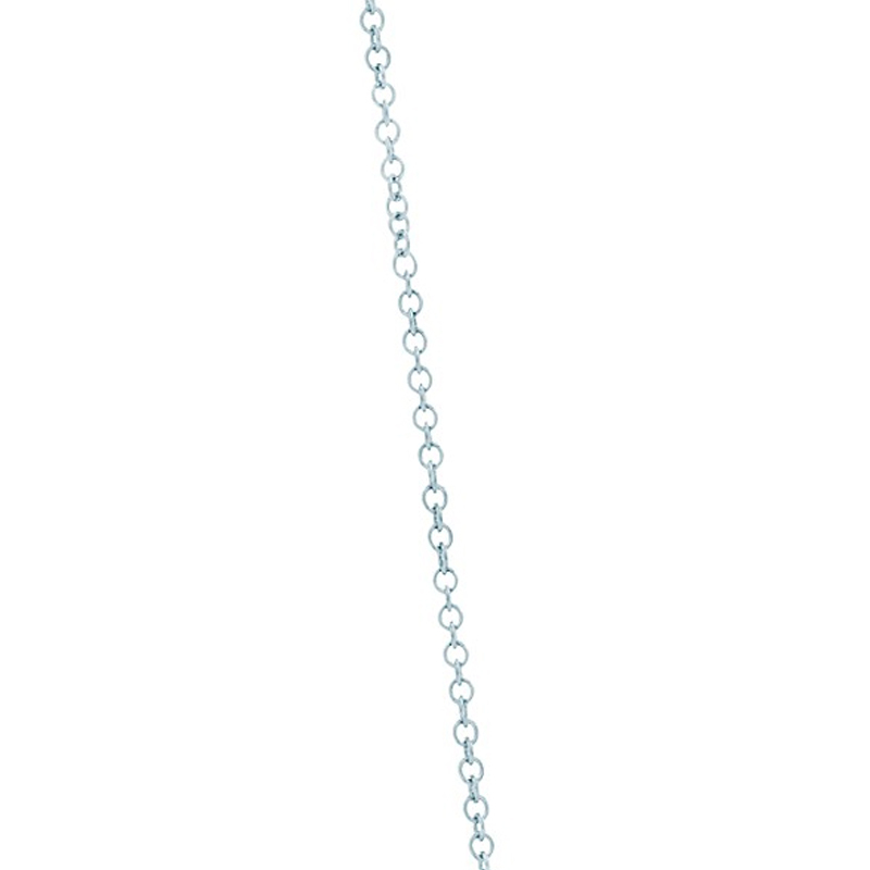 蒂芙尼（Tiffany & Co.)S925银项链31406439橄榄叶蔓枝吊坠纯银锁骨链